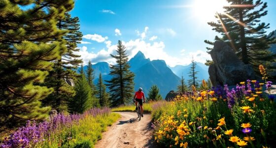 mountain biking in graglia