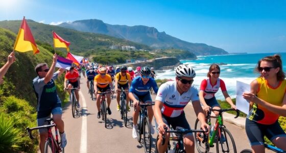 must attend cycling events