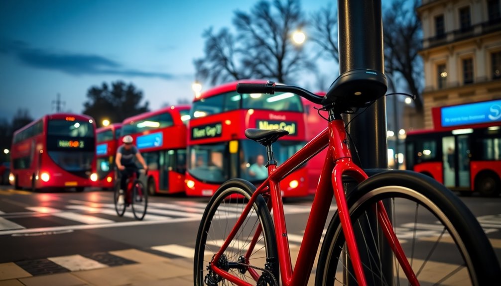 navigating public transport with bicycles