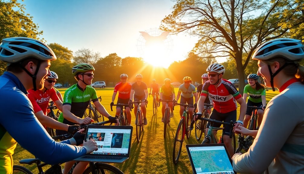 networking opportunities for cyclists