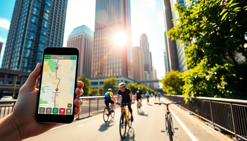 offline cycling maps app