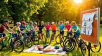 organize local cycling events