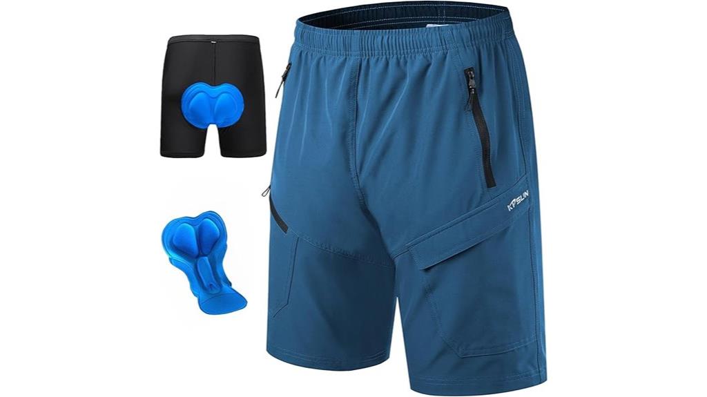 padded cycling shorts for men