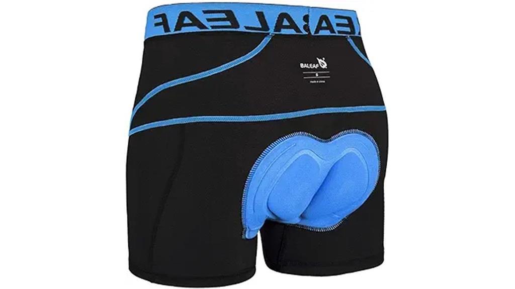 padded cycling underwear liner