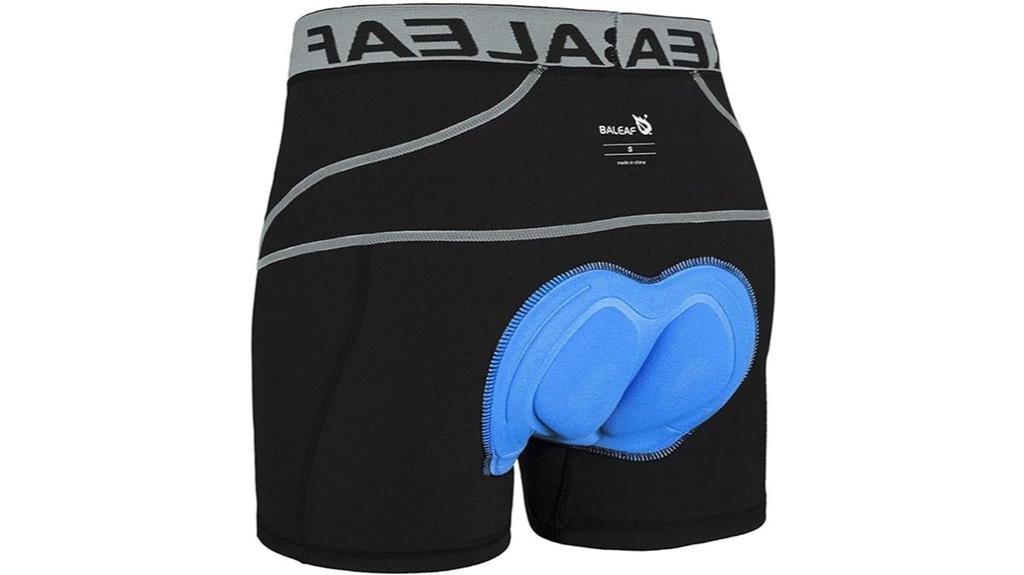 padded cycling underwear shorts