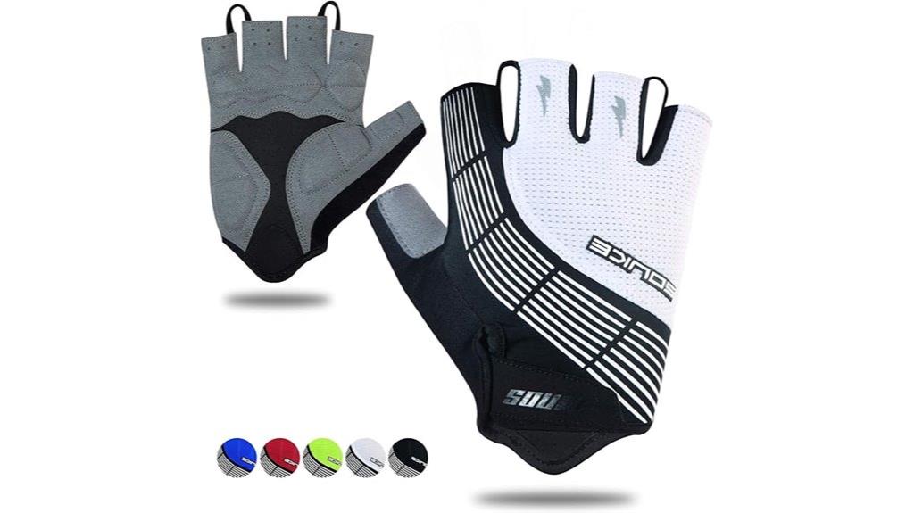 padded half finger gloves