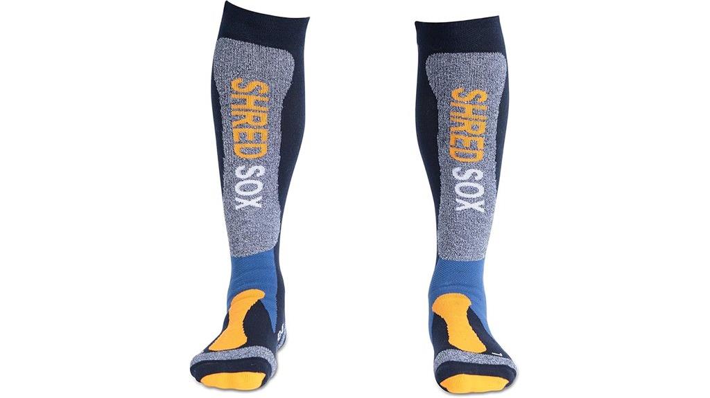 padded thermolite snowboarding socks