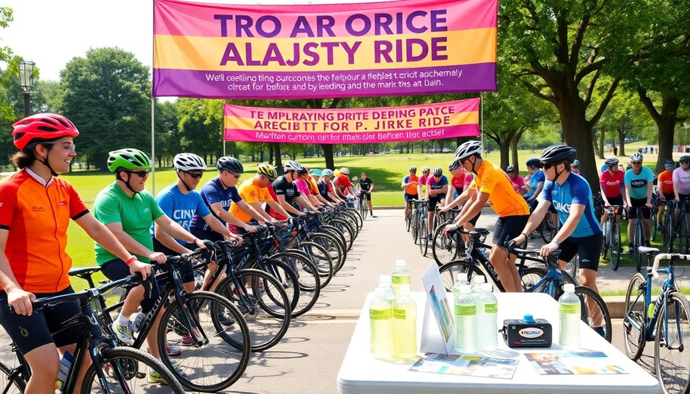 participate in fundraising events