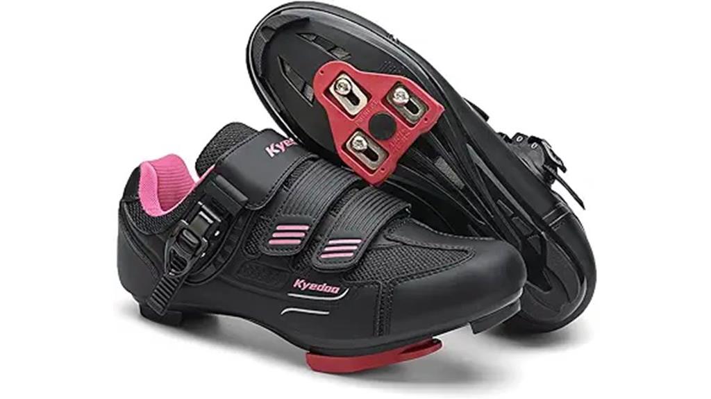 peloton compatible women s cycling shoes