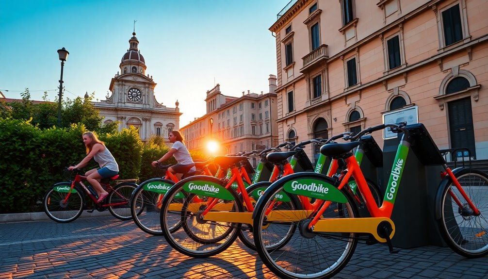 popular bicycle rental locations