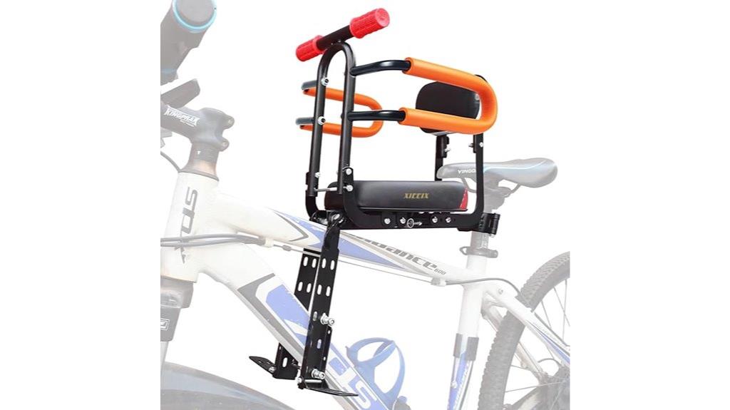 portable detachable child bike seat