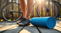 post ride muscle recovery technique
