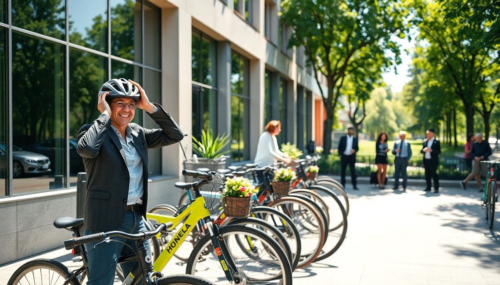 promote cycling at work