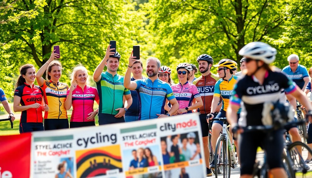 promoting cycling events online