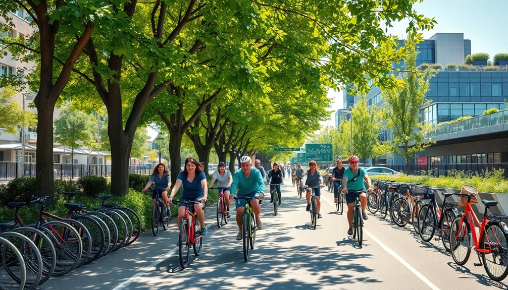 promoting cycling infrastructure investment