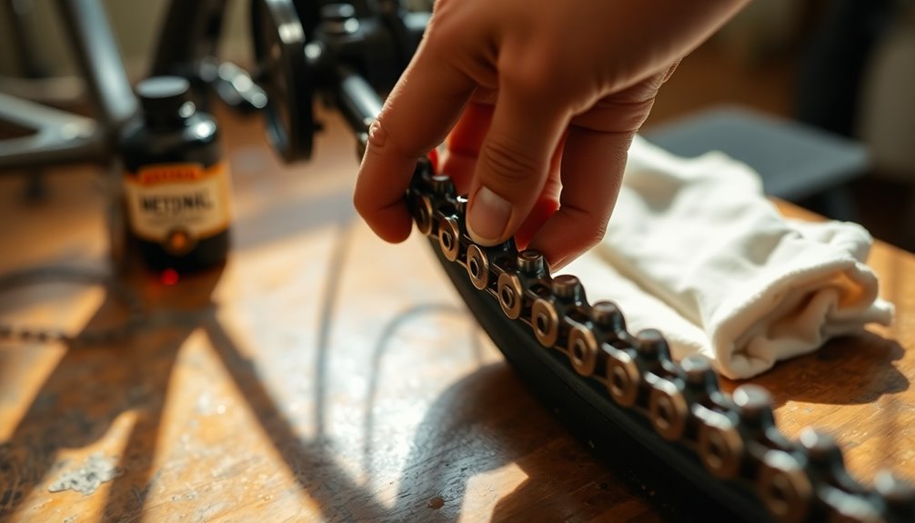 proper chain lubrication techniques