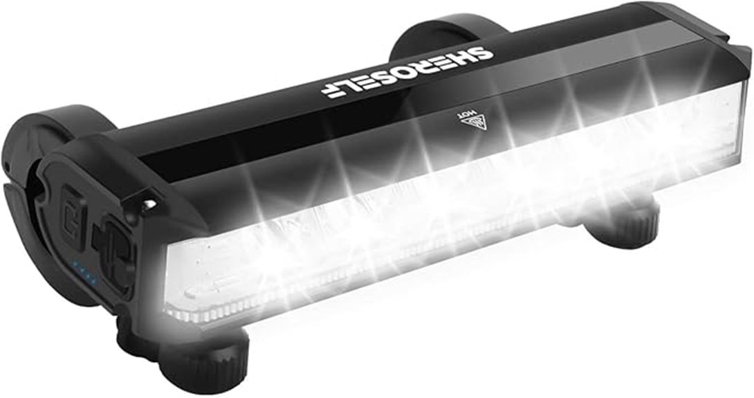 rechargeable led bike lights