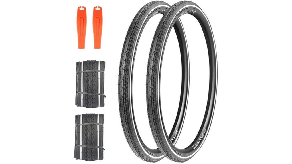 reflective road bike tires