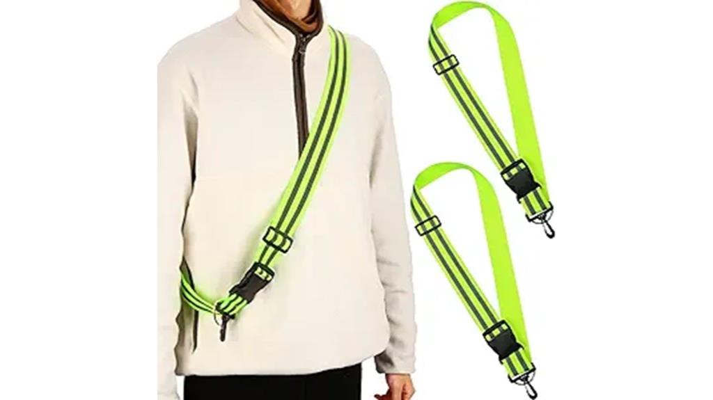 reflective running gear sash