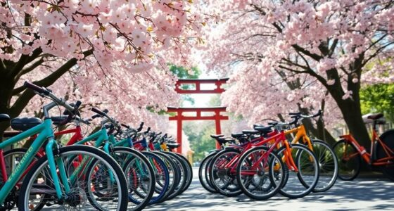 renting a bike japan
