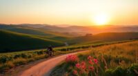 riding gently through monferrato