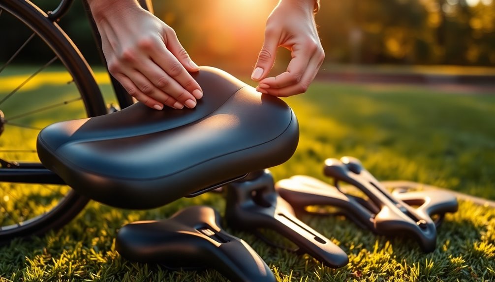 saddle comfort improvement tips