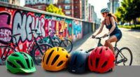 safe and stylish cycling helmets