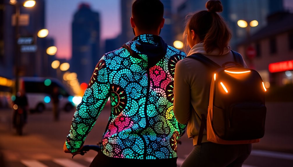 safety through reflective gear