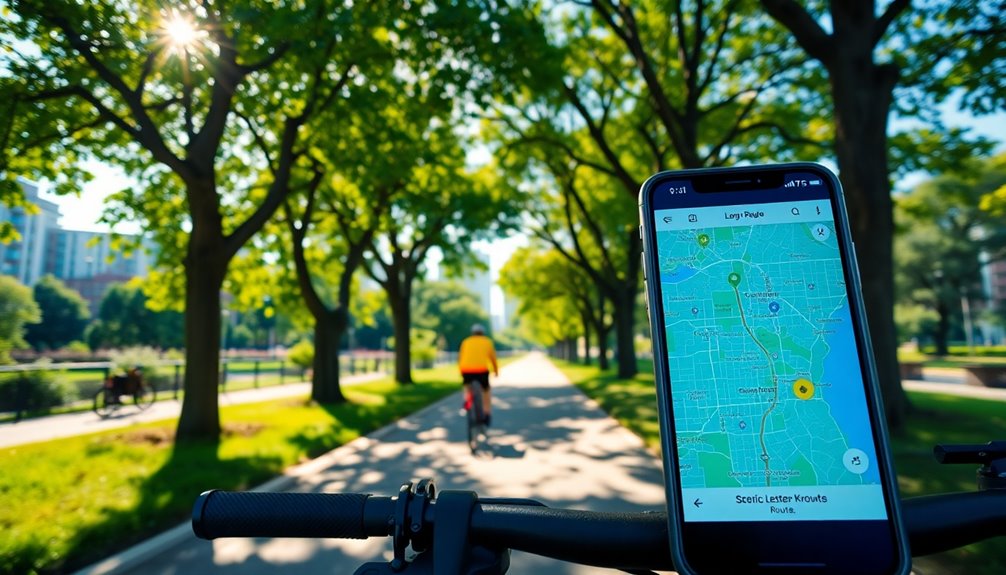 scenic and peaceful cycling routes