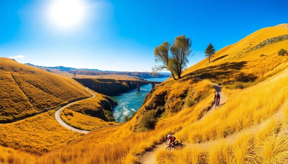 scenic biking trail adventure