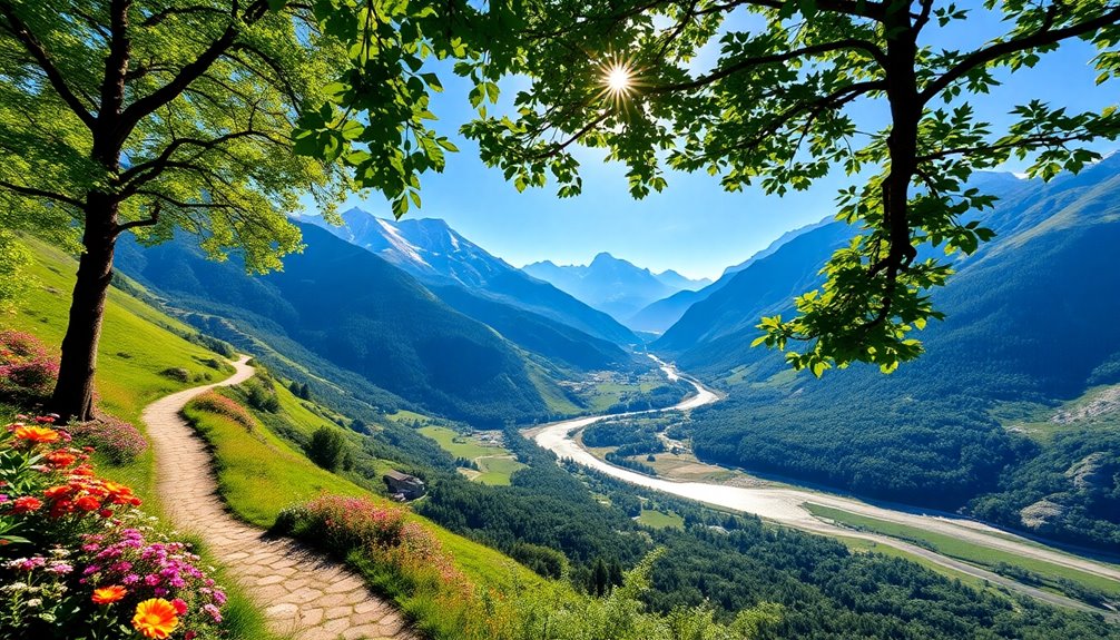 scenic features and highlights