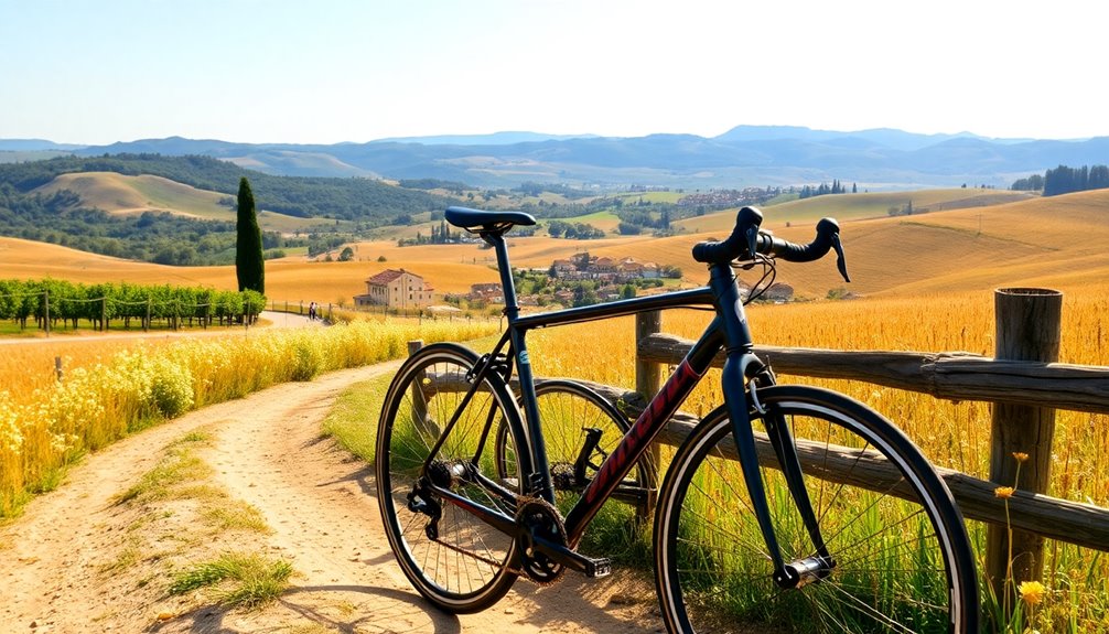scenic paths for cyclists