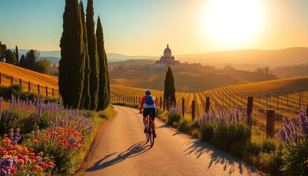 scenic routes around florence