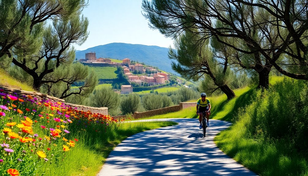 scenic routes in campania