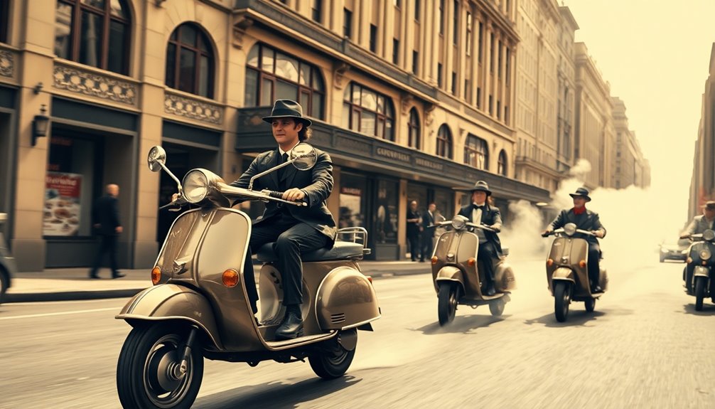 scooter design innovations timeline