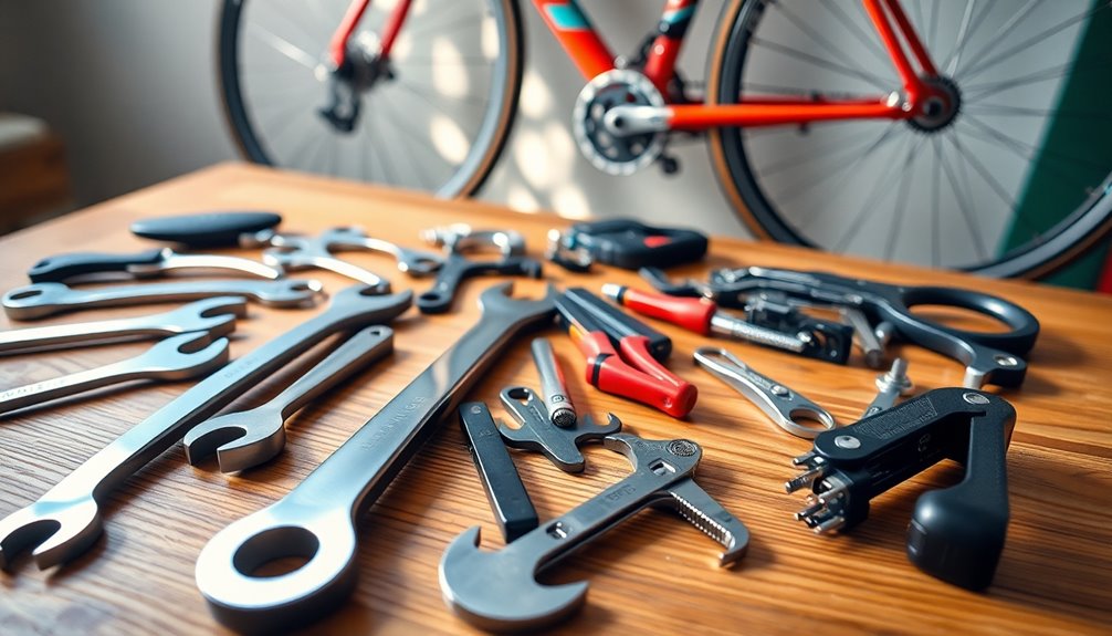 selecting bicycle repair equipment