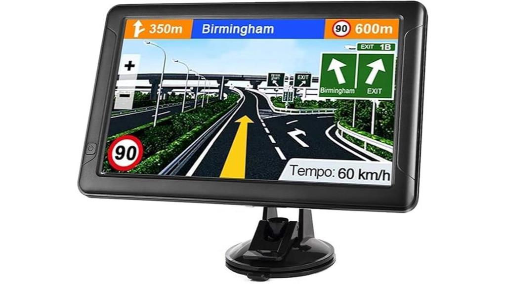 slim touch screen gps