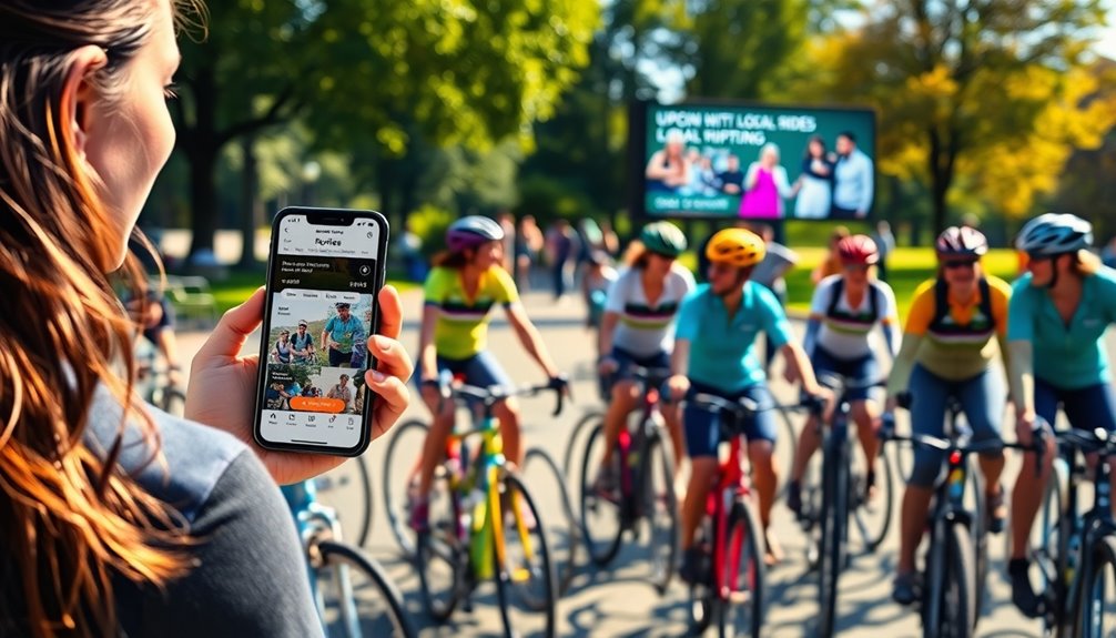 social media cycling engagement
