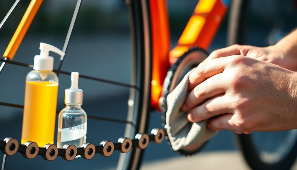 squeaky bike chain causes