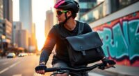 stylish and safe cycling