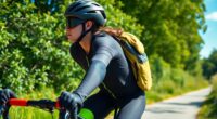 stylish hybrid bike safety gear
