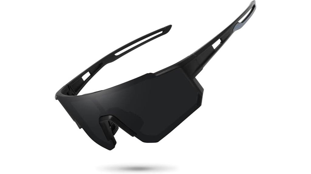 stylish polarized sports eyewear
