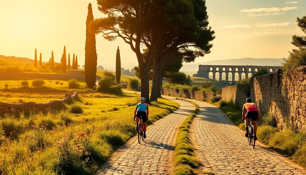 suggested cycling routes itinerary
