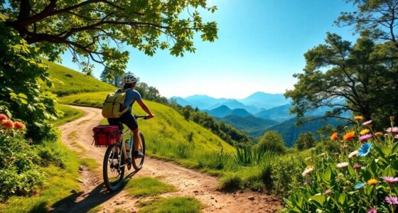 sustainable cycling travel experience