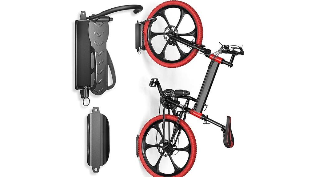 swivel bike wall mount