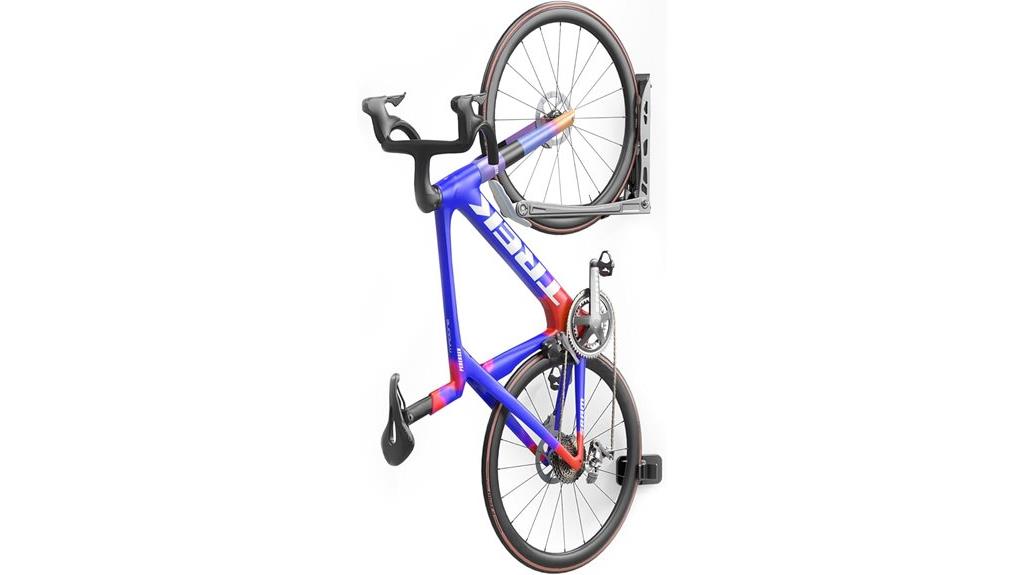 swivel wall mount bike rack