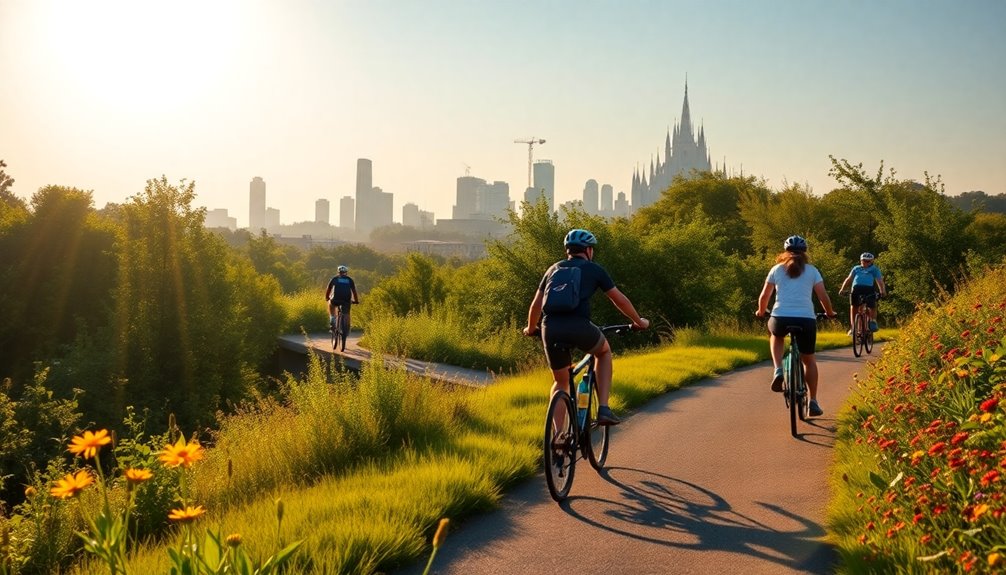 thematic routes for cyclists