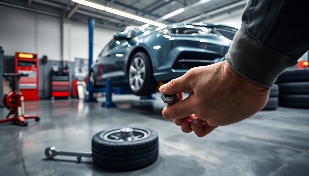 tire installation preparation process
