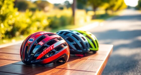 top road bike helmets