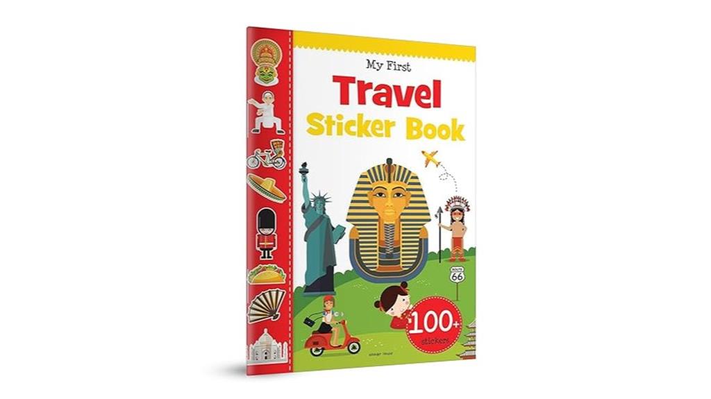 travel memories sticker collection